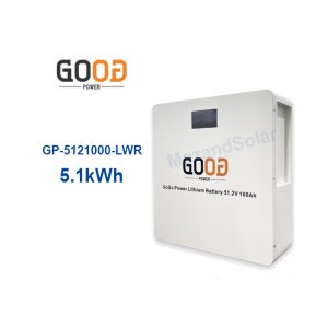 باتری لیتیوم 5 کیلووات GogoPower GP-5121000-LWR